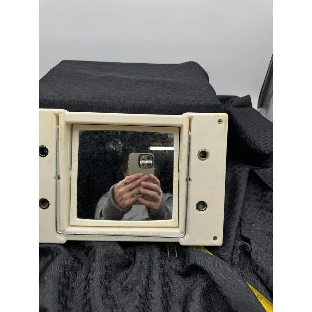 VTG Underwriters Laboratories Cosmetic Lighted Makeup Mirror Travel Case Vanity